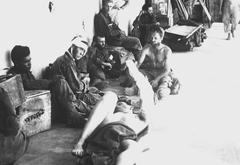 Sickly former POWs in makeshift hospital after Cabanatuan raid