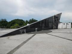 Sundial at Camp Pangatian Memorial Shrine honoring the Raid at Cabanatuan