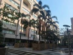 North South University Campus with modern buildings and green lawn