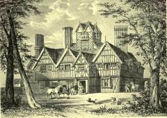 Oak House historic building in West Bromwich Staffordshire England