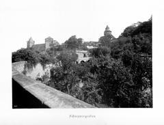 Historic view of Schneppergraben (Vestnertorgraben) in Nuremberg from 1891