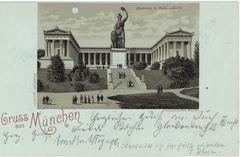 Bavaria statue and Ruhmeshalle in Munich