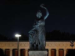 Bavaria statue in Munich's Schwanthalerhöhe district