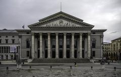 Bavarian State Opera building in Munich, Germany