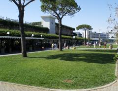 Exterior of Galileo Galilei Airport in Pisa