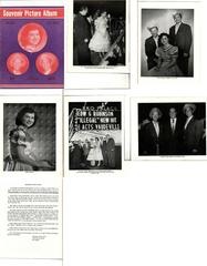 Grand Ole Opry souvenir picture album cover circa 1957 with black and white photos