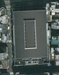 Osaka Prefectural Gymnasium Edion Arena Osaka exterior view