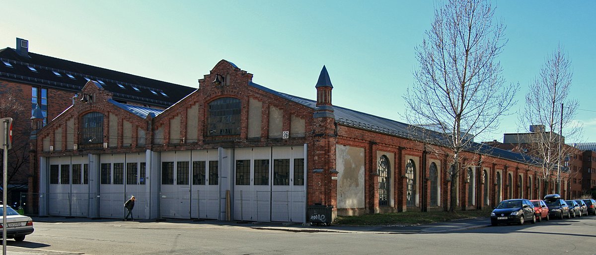 Sporveismuseet Vognhall 5 tram depot in Majorstua, Oslo