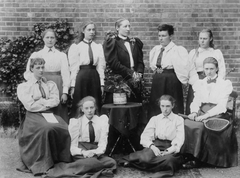 Portrait of Lucy Soulsby headmistress at Oxford High School for Girls in 1896