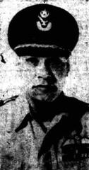 Portrait of Wg Cdr Hall in uniform