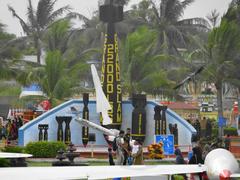 Vintage aircraft and bombs at Pakistan Air Force Museum