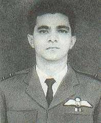 Alauddin Butch Ahmed wearing Pakistan Air Force officer's mess kit uniform