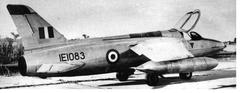 Indian Air Force Gnat F.1 aircraft on disused airfield