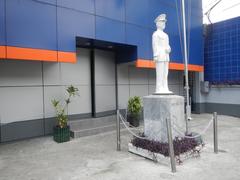 Statue of Admiral Tomás Arbolente Cloma Sr. at PMI Colleges in Quezon City