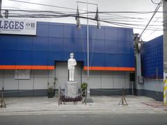 Statue of Admiral Tomás Arbolente Cloma Sr. at PMI Colleges in Quezon City