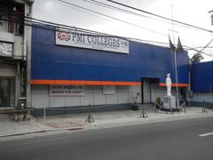 Statue of Admiral Tomás Arbolente Cloma Sr. at PMI Colleges in Quezon City