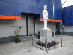 Statue of Admiral Tomás Arbolente Cloma Sr. at PMI Colleges in Quezon City