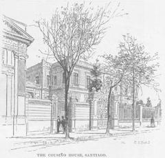 The Cousiño House in Santiago, historic building from 1892