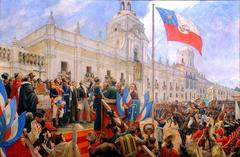 Proclamation and oath of Chilean Independence on February 12, 1818