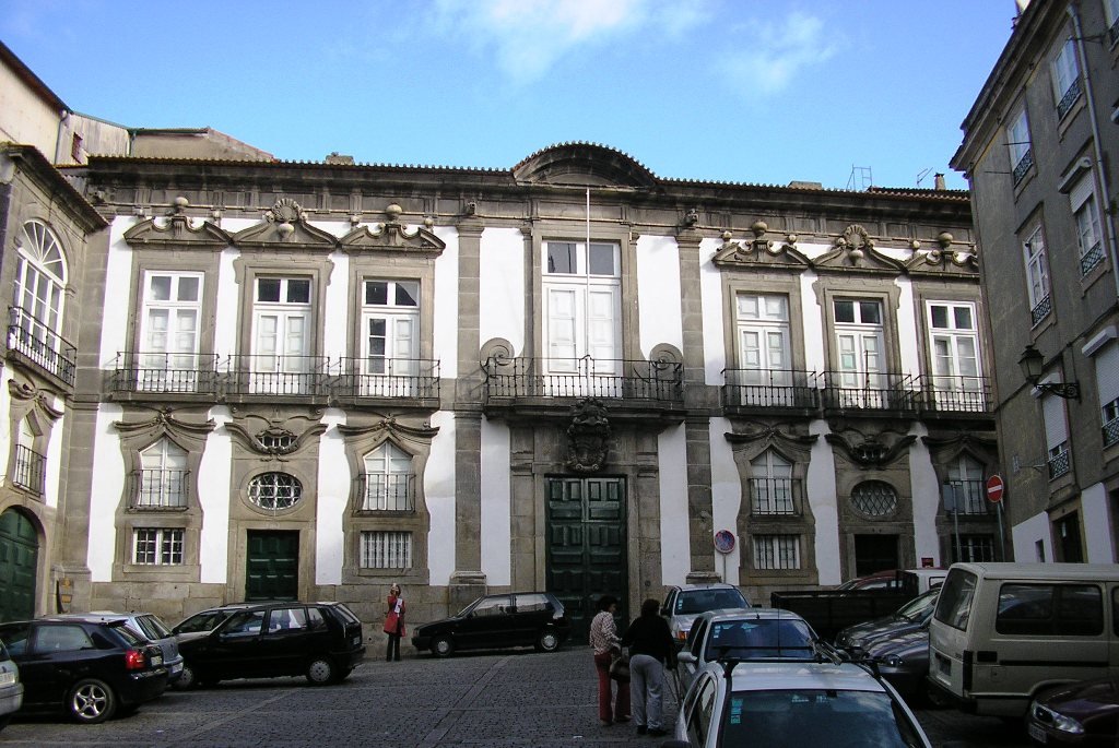 Baroque São João Novo Palace in Porto Portugal