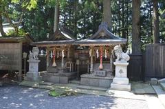 Atago Shrine Keidaisha in Kyoto with traditional Japanese architecture