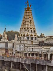 Pashupatinath temple in Mandsaur, Madhya Pradesh, India, historic Hindu pilgrimage site with Maratha-era architecture and eight-faced Shiva linga