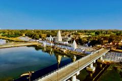 Pashupatinath temple in Mandsaur, Madhya Pradesh, India with historic architecture