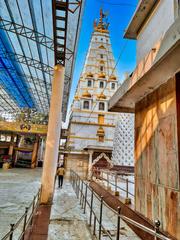 Pashupatinath temple in Mandsaur, Madhya Pradesh with historic eight face Shiva linga and Maratha era architecture