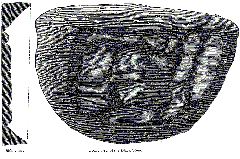 The Black Stone in Mecca viewed from front and side