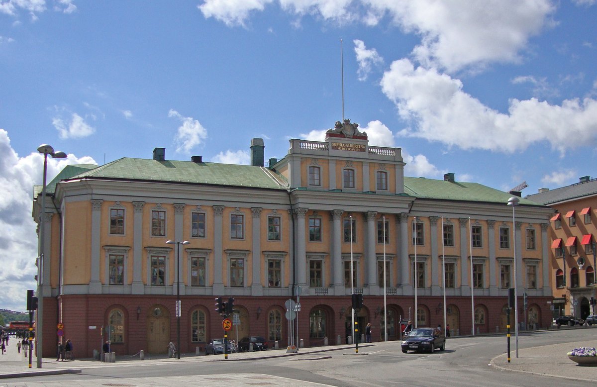 Arvfursten Palace at Gustav Adolfs Torg in Stockholm Sweden