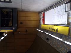 Platform of Pinheiros Station on São Paulo Metro Line 4-Yellow
