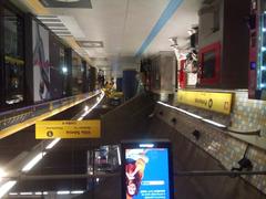 Platform of Pinheiros Station on Line 4-Yellow of São Paulo Metro