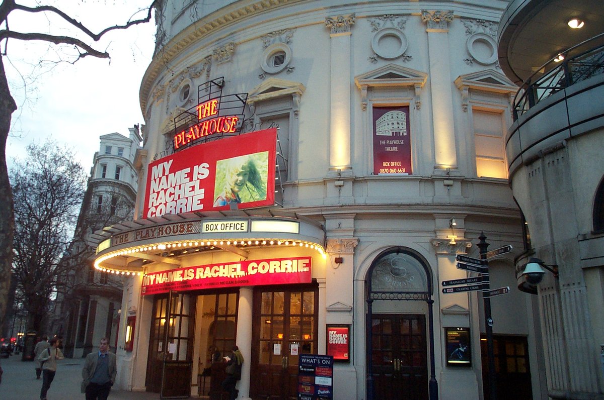 Second season of the play My Name Is Rachel Corrie at Playhouse Theatre London