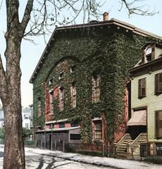 Plymouth Church in Brooklyn New York vintage photochrom postcard