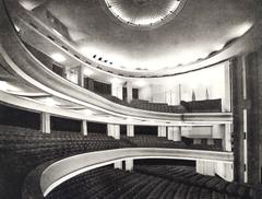 Interior view of the auditorium of Teatr Polski on G. Zapolska Street in Wrocław