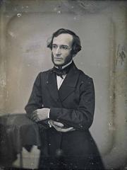 Daguerreotype portrait of Argentine political theorist and diplomat Juan Bautista Alberdi