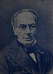 Photograph of Juan Bautista Alberdi published in Humanidad Nueva magazine on August 29, 1910