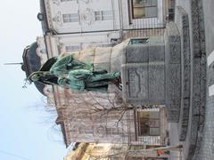 Monument to France Prešeren in Ljubljana