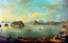 View of the Gulf of Pozzuoli from Naples by Antonio Joli