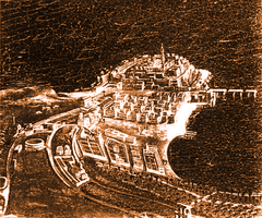 Painting of Pozzuoli by Didier Barra and Francois De Nomé
