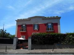 House of youth of Sophia Loren in Pozzuoli Naples