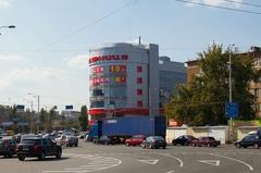 Leningradska Square in Kyiv city