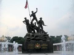 Tugu Negara Malaysian National Monument in Kuala Lumpur