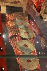 Jade Bi Discs under Jade Burial Suit in Tomb of Zhao Mo, King of Nanyue, Western Han dynasty