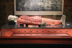 Jade Burial Suit of Zhao Mo, King of Nanyue, Western Han Dynasty, displayed in Guangzhou museum