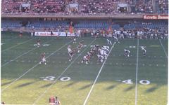 Barcelona Dragons American football team celebrating on field