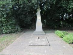 Tomb of Prince Heinrich von Nassau-Saarbrücken at Schloss Halberg