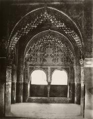 Interior view of Zimmer der Lindaracha in the Alhambra, Granada
