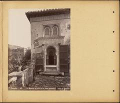 Historic albumen print photograph of Gibraltar, Ronda, and Granada from Tupper Scrapbook Collection