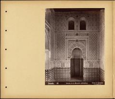 Scenic view of Gibraltar, Ronda, and Granada from the Tupper Scrapbook Collection with vintage albumen print photograph